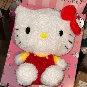 BNWT Hello Kitty Plush Toy with Red Bow perfect for anyone who 💕 Hello Kitty